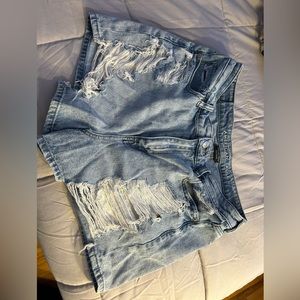 Mom jean shorts